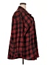 Unbranded 100% Polyester Plaid Red Long Sleeve Blouse Size 2X (estimated) - photo 4