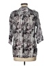 AP.NY Gray 3/4 Sleeve Blouse Size L - photo 2