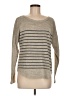 E&M Collection Stripes Tan Pullover Sweater Size M - photo 1