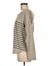 E&M Collection Stripes Tan Pullover Sweater Size M - photo 5