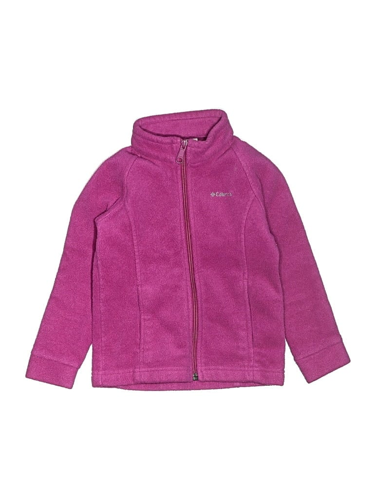 Pre-owned Columbia Kids' Jacket In Pink