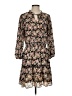 Drew 100% Polyester Floral Black Casual Dress Size S - photo 1