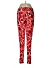 Lularoe Hearts Red Leggings Size 8 (estimated) - photo 1