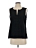 Calvin Klein 100% Polyester Black Sleeveless Blouse Size S - photo 1