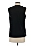 Calvin Klein 100% Polyester Black Sleeveless Blouse Size S - photo 2