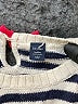 Baby Gap 100% Cotton Stripes Ivory Pullover Sweater Size 18-24 mo - photo 3