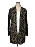 Tickled Teal Animal Print Brown Cardigan Size XL - photo 1