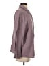 Shein 100% Polyester Houndstooth Purple Long Sleeve Blouse Size 4 - photo 4