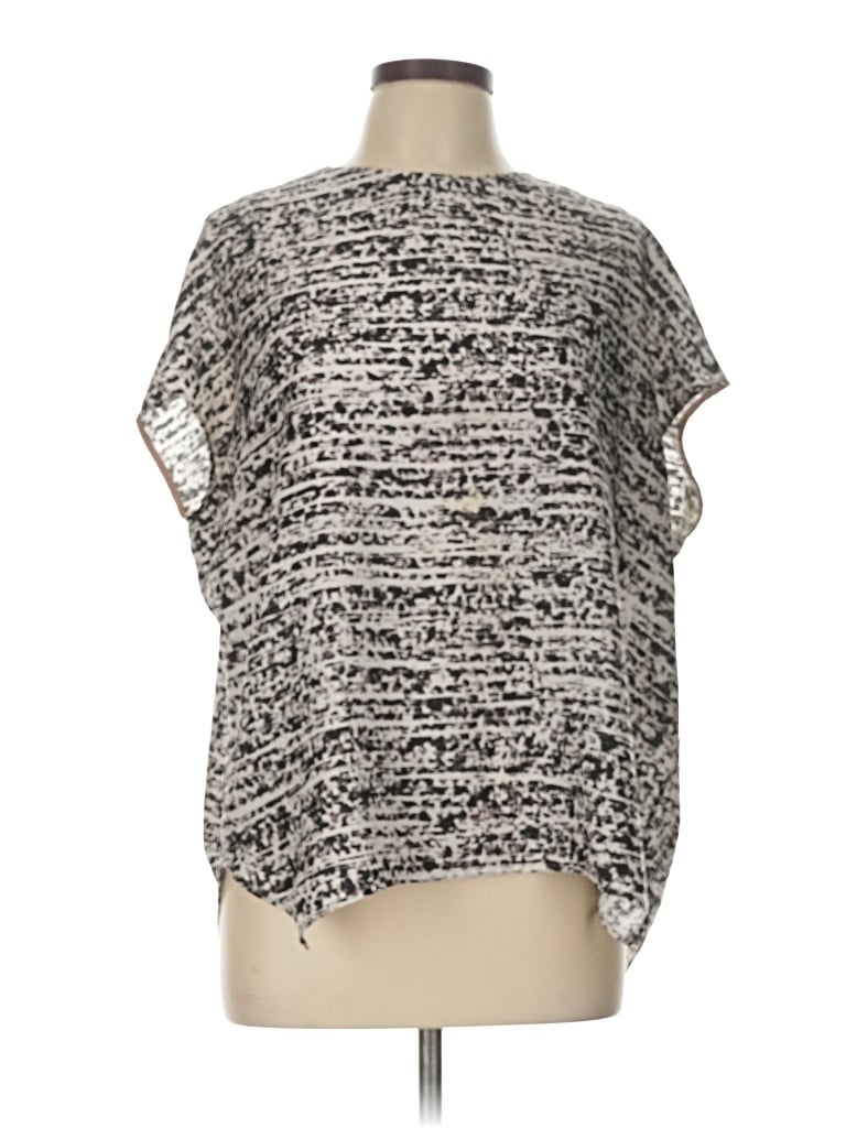 Pre-owned Mm. Lafleur Sleeveless Blouse In Gray