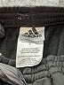 Adidas 100% Polyester Black Track Pants Size 6 - photo 3