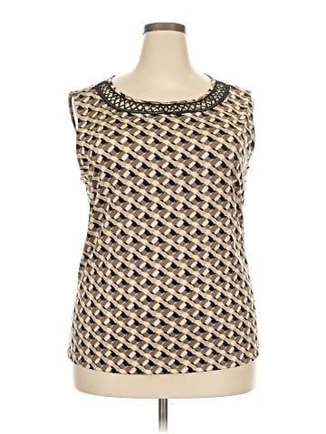 Notations Sleeveless Blouse (view 1)