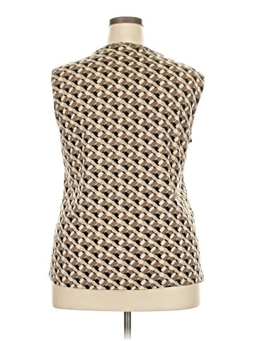 Notations Sleeveless Blouse (view 2)