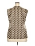 Notations Tan Sleeveless Blouse Size 2X - photo 2