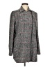 Jack by BB Dakota Plaid Gray Coat Size M - photo 1