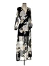 Unbranded Floral Black Casual Dress Size XXS (estimated) - photo 1