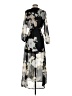 Unbranded Floral Black Casual Dress Size XXS (estimated) - photo 2