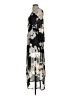 Unbranded Floral Black Casual Dress Size XXS (estimated) - photo 5