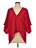IRO Red 3/4 Sleeve Blouse Size EU (FR) 42 / US 10 - photo 1