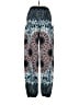 Unbranded 100% Polymide Print Blue Casual Pants Size 23 waist (estimated) - photo 1