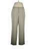 Kasper 100% Polyester Solid Green Dress Pants Size 14W - photo 1