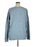 Next 100% Cotton Blue Long Sleeve Top Size UK 20 / US 16 - photo 2