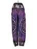 Unbranded 100% Polymide Paisley Purple Casual Pants Size 23 waist (estimated) - photo 2