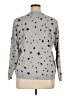 Love Crazy Stars Silver Pullover Sweater Size XL - photo 2