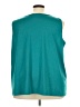 Maggie Barnes for Catherines 100% Polyester Teal Sleeveless Blouse Size 5X - photo 2