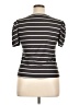 Unbranded Stripes Black Short Sleeve T-Shirt Size XL - photo 2