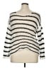 Unbranded Stripes Ivory Pullover Sweater Size XL (estimated) - photo 2