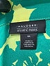 Halogen X Atlantic-Pacific 100% Polyester Print Green 3/4 Sleeve Blouse Size M - photo 7