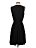 Tahari Solid Black Cocktail Dress Size S - photo 2