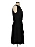 Tahari Solid Black Cocktail Dress Size S - photo 4