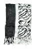 Amici Accessories Animal Print Black Scarf One size - photo 2
