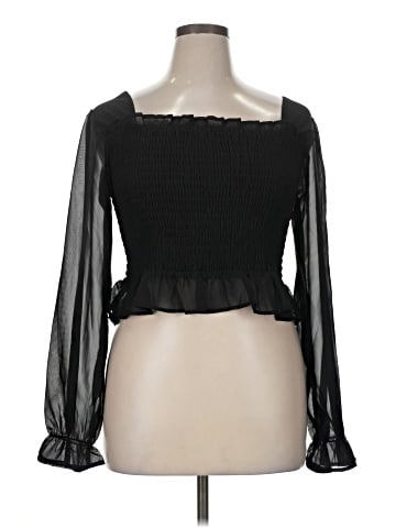 Miss Chievous Long Sleeve Blouse (view 1)