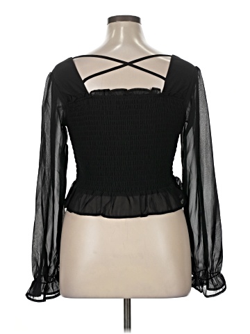 Miss Chievous Long Sleeve Blouse (view 2)