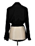 Atlein Collective 100% Polyester Black Long Sleeve Blouse Size 12 - photo 2