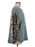 Assorted Brands Gray Long Sleeve Blouse Size M - photo 4