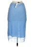 J.Crew Collection 100% Polyester Blue Casual Skirt Size XXS - photo 2