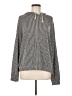 Caution to the Wind Houndstooth Gray Pullover Sweater Size M (estimated) - photo 1