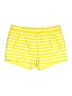 J.Crew Stripes Yellow Shorts Size 4 - photo 1