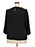 Juicy Couture 100% Polyester Black 3/4 Sleeve Blouse Size XXL - photo 2
