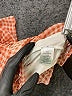 LC Lauren Conrad 100% Polyester Orange Sleeveless Blouse Size M - photo 8