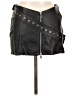 Assorted Brands Black Faux Leather Skirt Size L - photo 2
