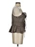 Zara Gray Sleeveless Blouse Size XS - photo 4