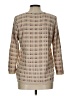 Alfred Dunner 100% Acrylic Tweed Tan Pullover Sweater Size L - photo 2