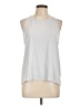 Athleta Silver Sleeveless T-Shirt Size L - photo 1