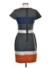 Max and Cleo Color Block Gray Casual Dress Size 2 - photo 2