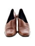 Amalfi 100% Leather Brown Heels Size 6 - photo 2
