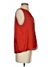 Banana Republic 100% Polyester Red Sleeveless Blouse Size S - photo 4